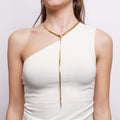 Collana in Acciaio lunga con serpente