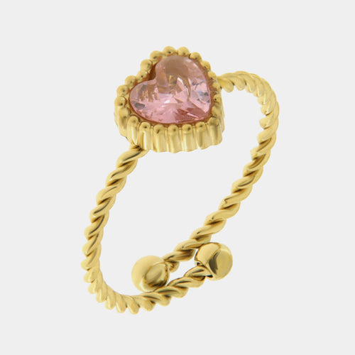Anello in Acciaio con cuore