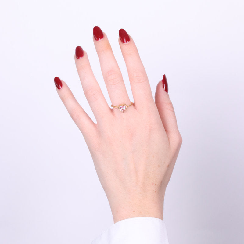 Anello in Acciaio con cuore