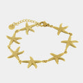 Bracciale in Acciaio stelle marine