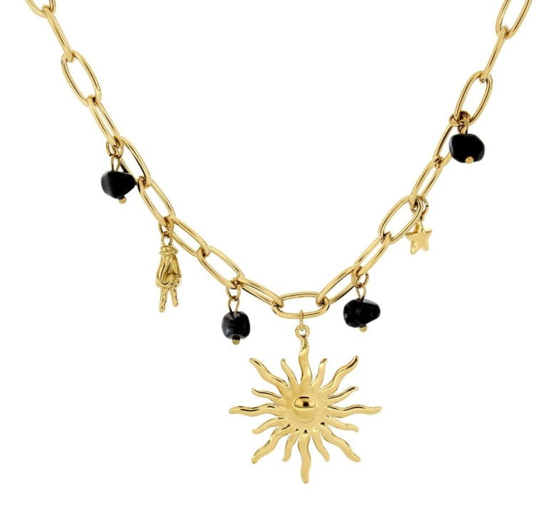 COLLANA  IN ACCIAIO "KYRA"