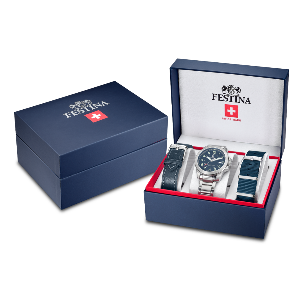 Orologio da uomo Festina Swiss Made Field Watches F20081/2