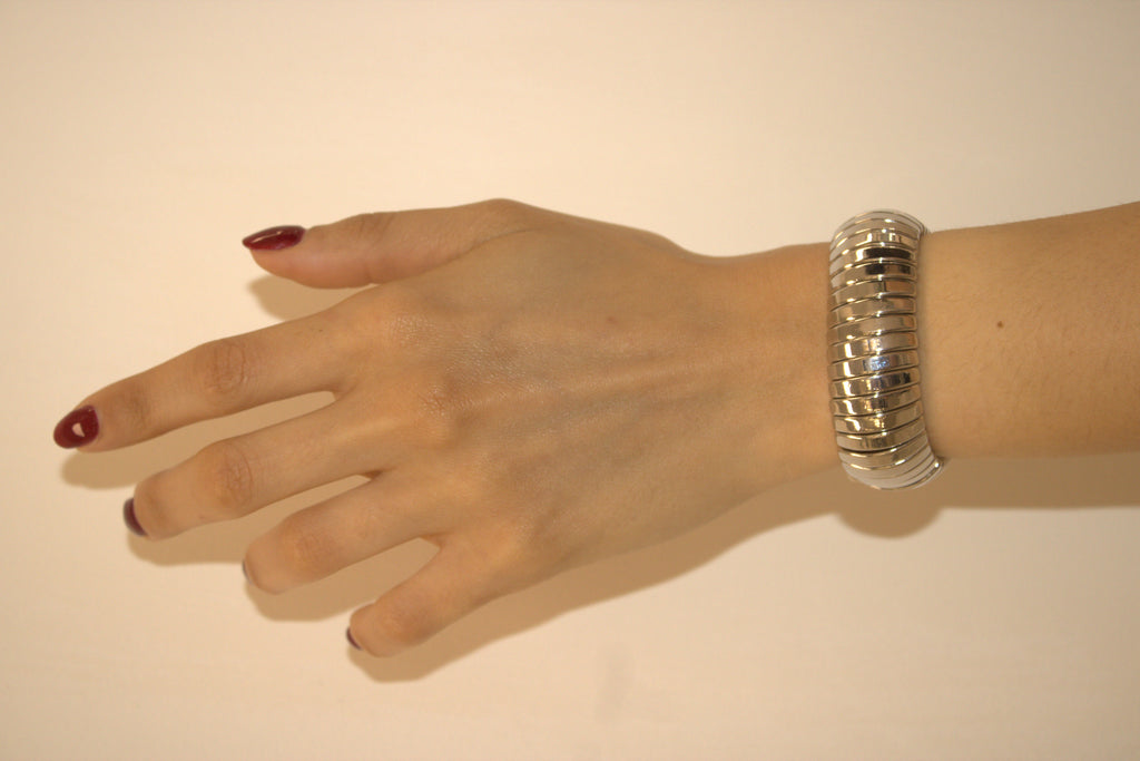 BRACCIALE IN ACCIAIO A FASCIA FLESSIBILE