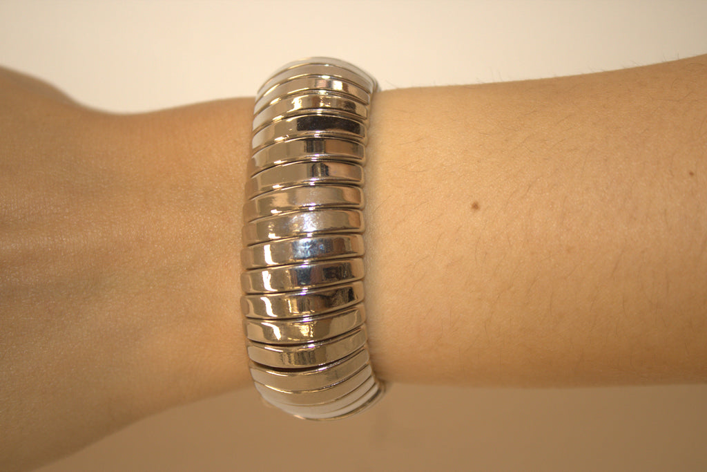 BRACCIALE IN ACCIAIO A FASCIA FLESSIBILE