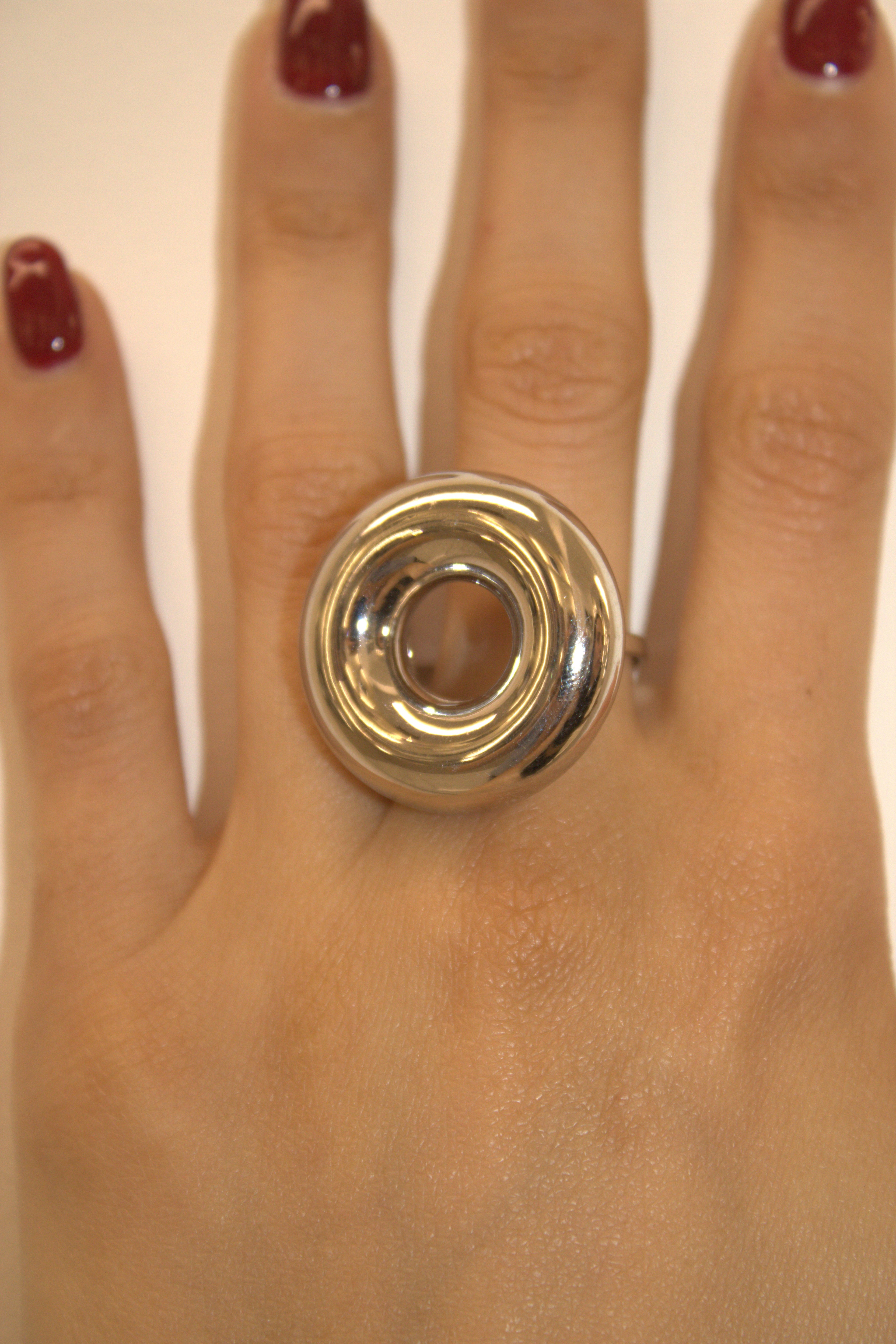 ANELLO IN ACCIAIO REGOLABILE BIG DONUT