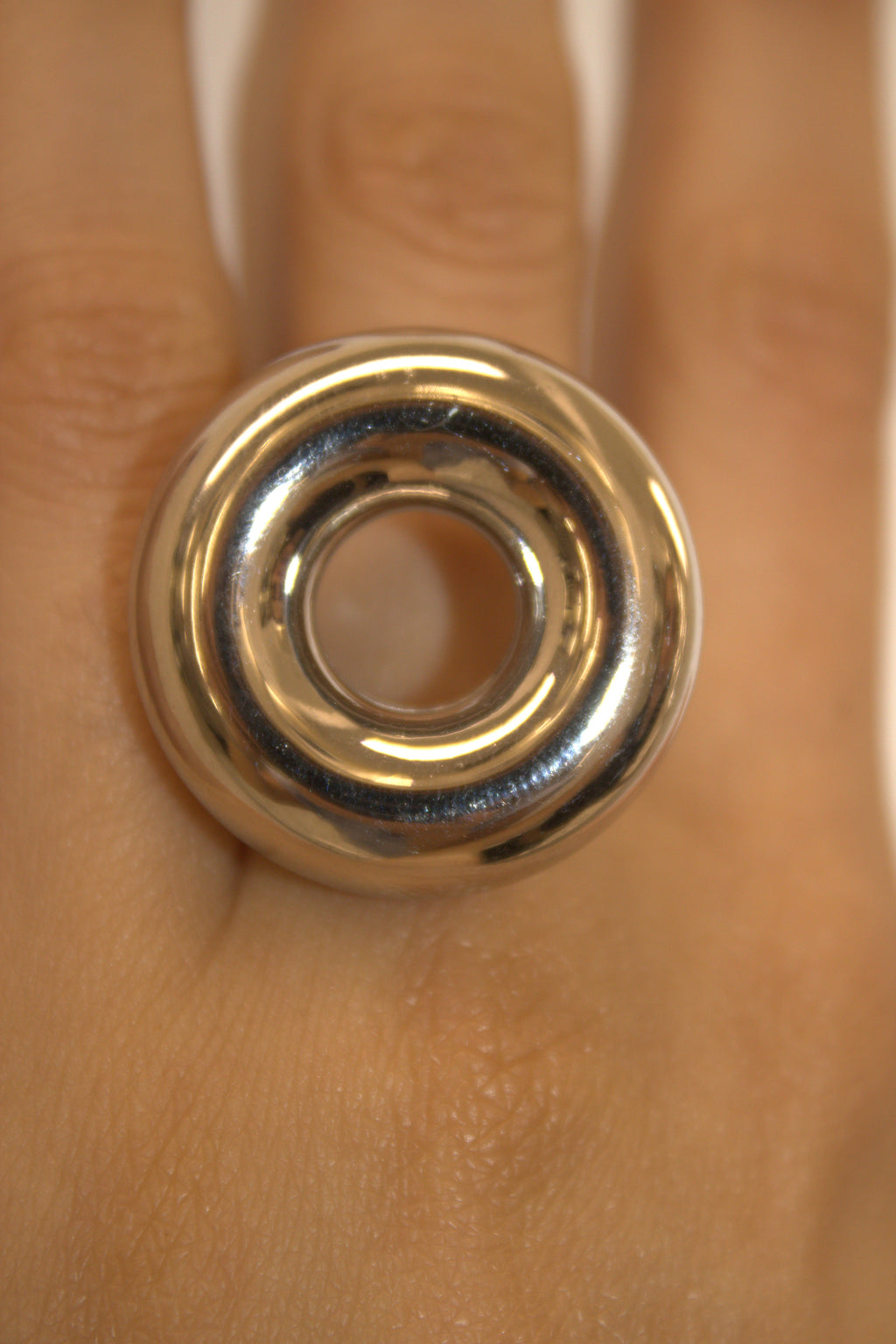 ANELLO IN ACCIAIO REGOLABILE BIG DONUT