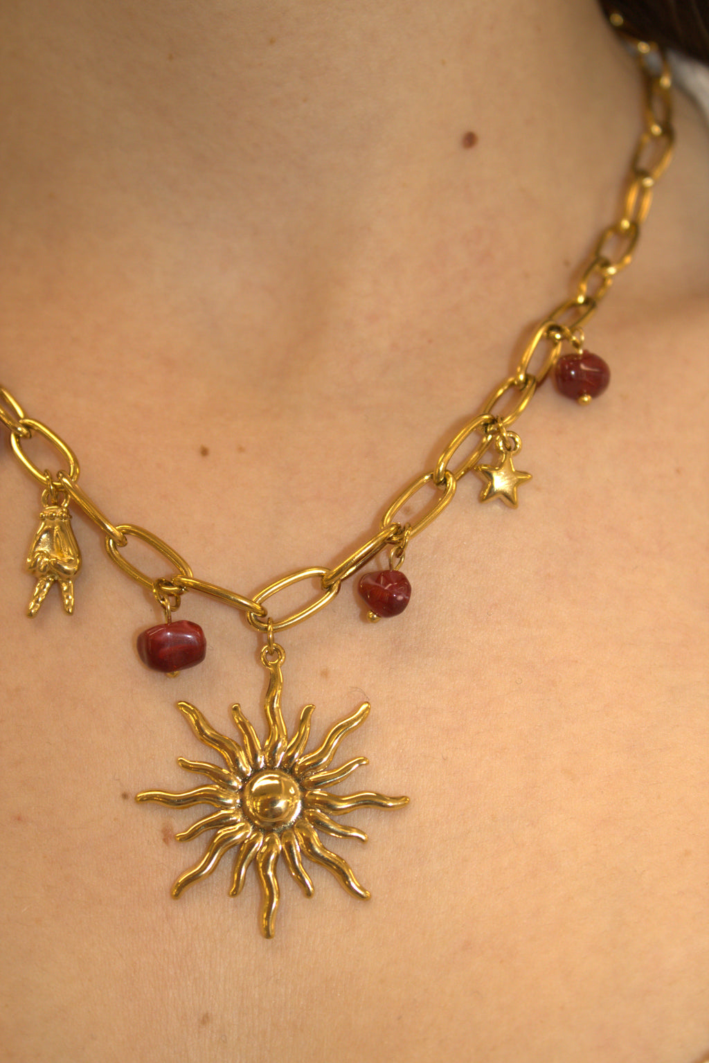 COLLANA  IN ACCIAIO "KYRA"