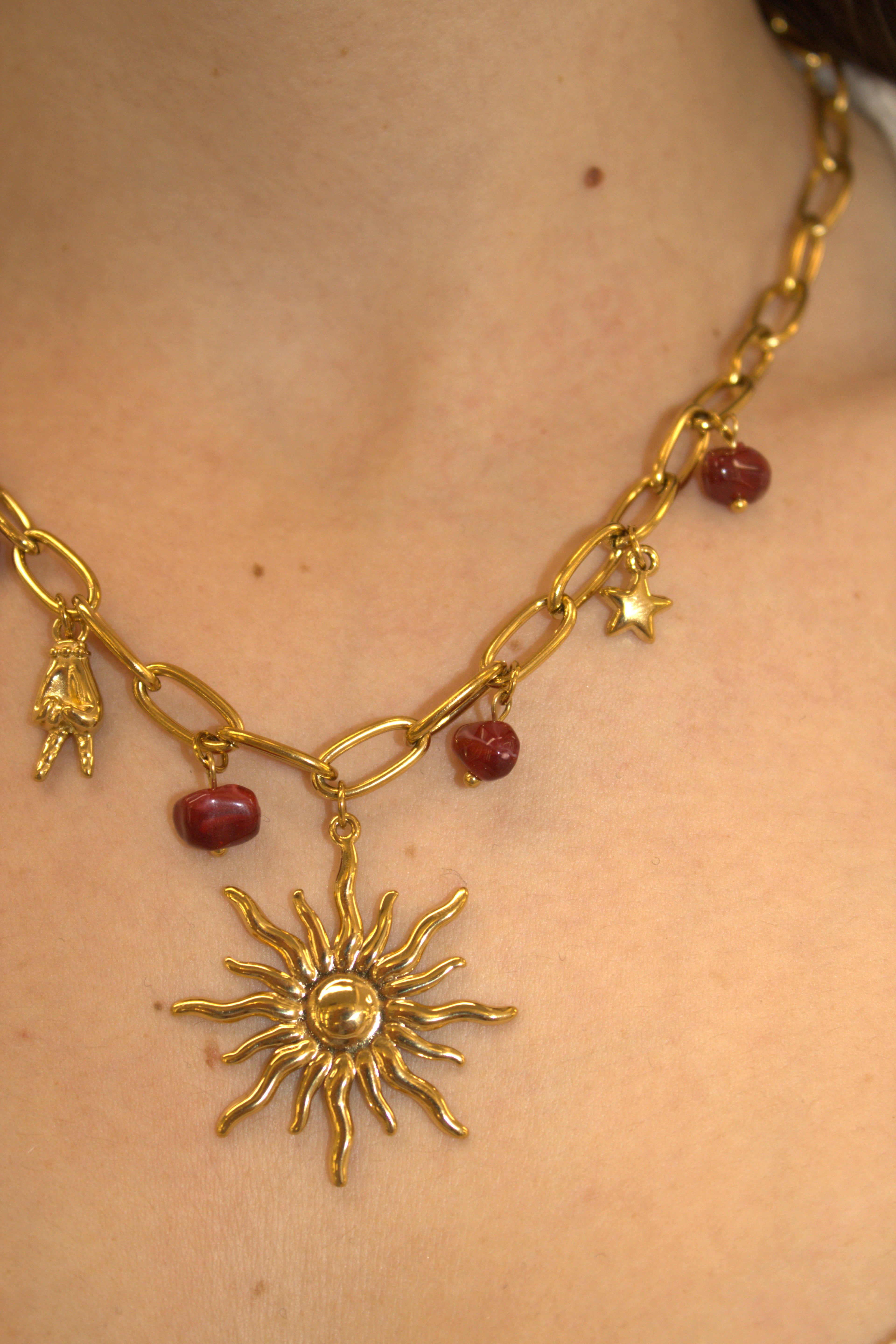 COLLANA  IN ACCIAIO "KYRA"