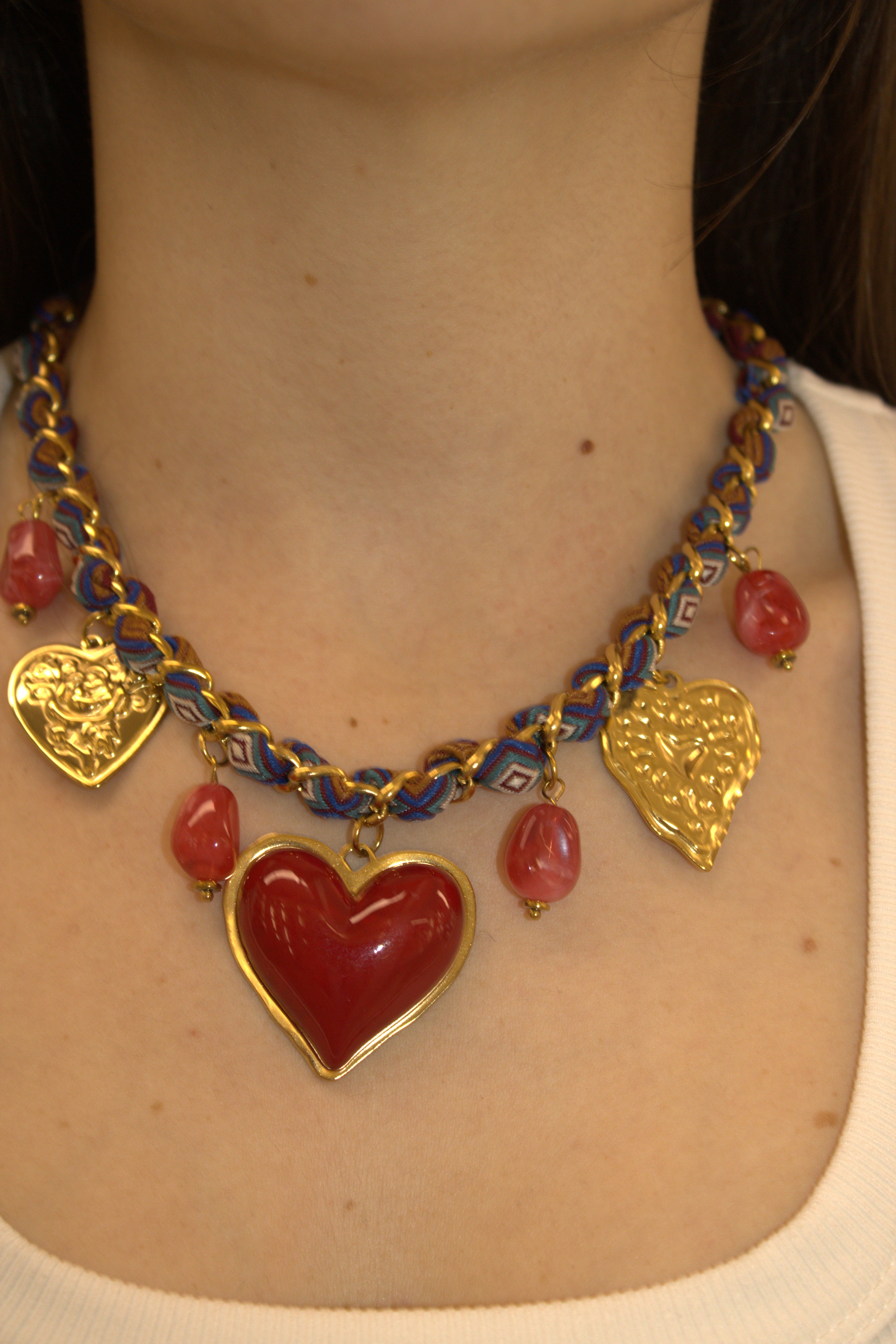 COLLANA IN ACCIAIO "KALIMA"