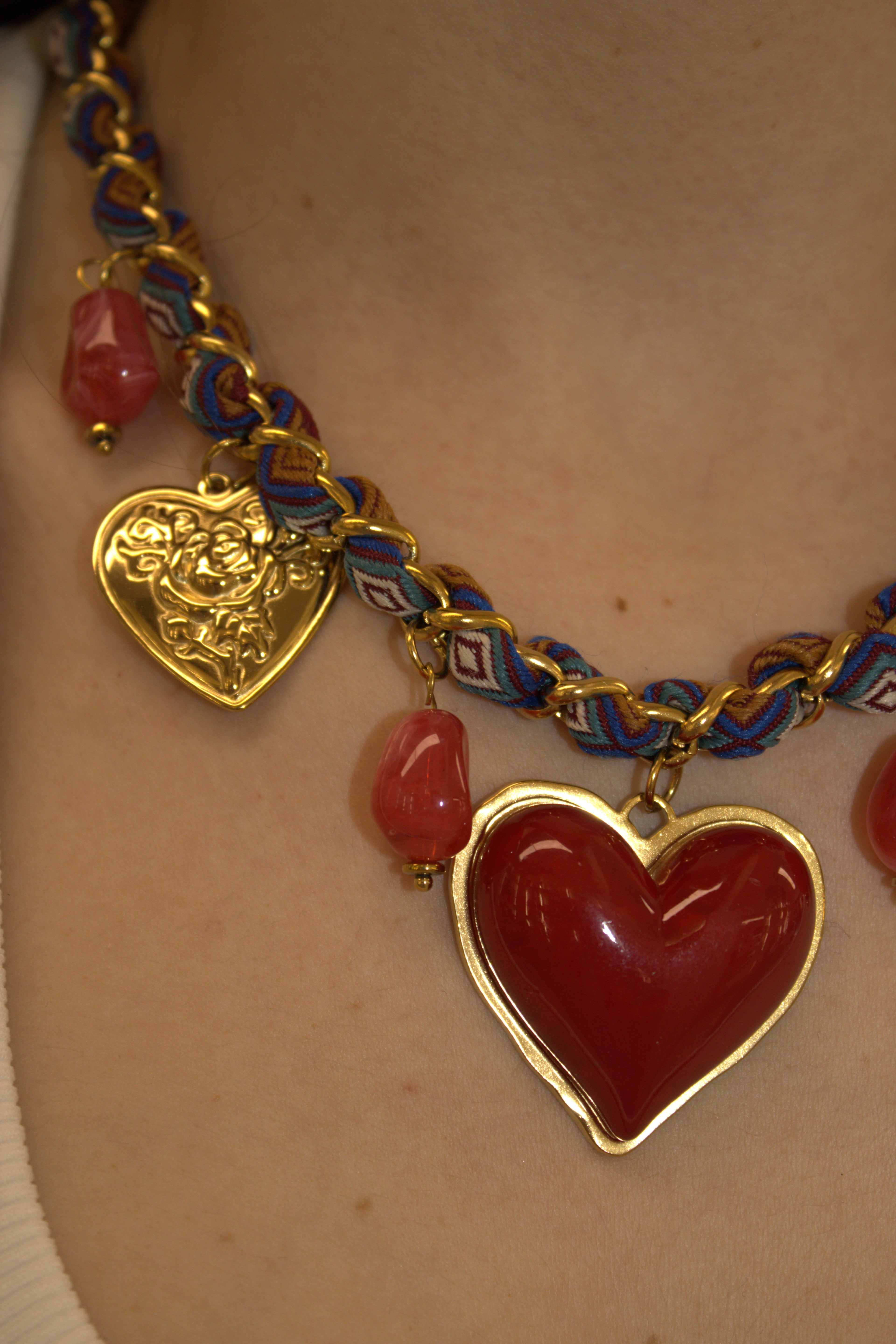 COLLANA IN ACCIAIO "KALIMA"