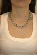 COLLANA IN ACCIAIO A CORDA BOLD