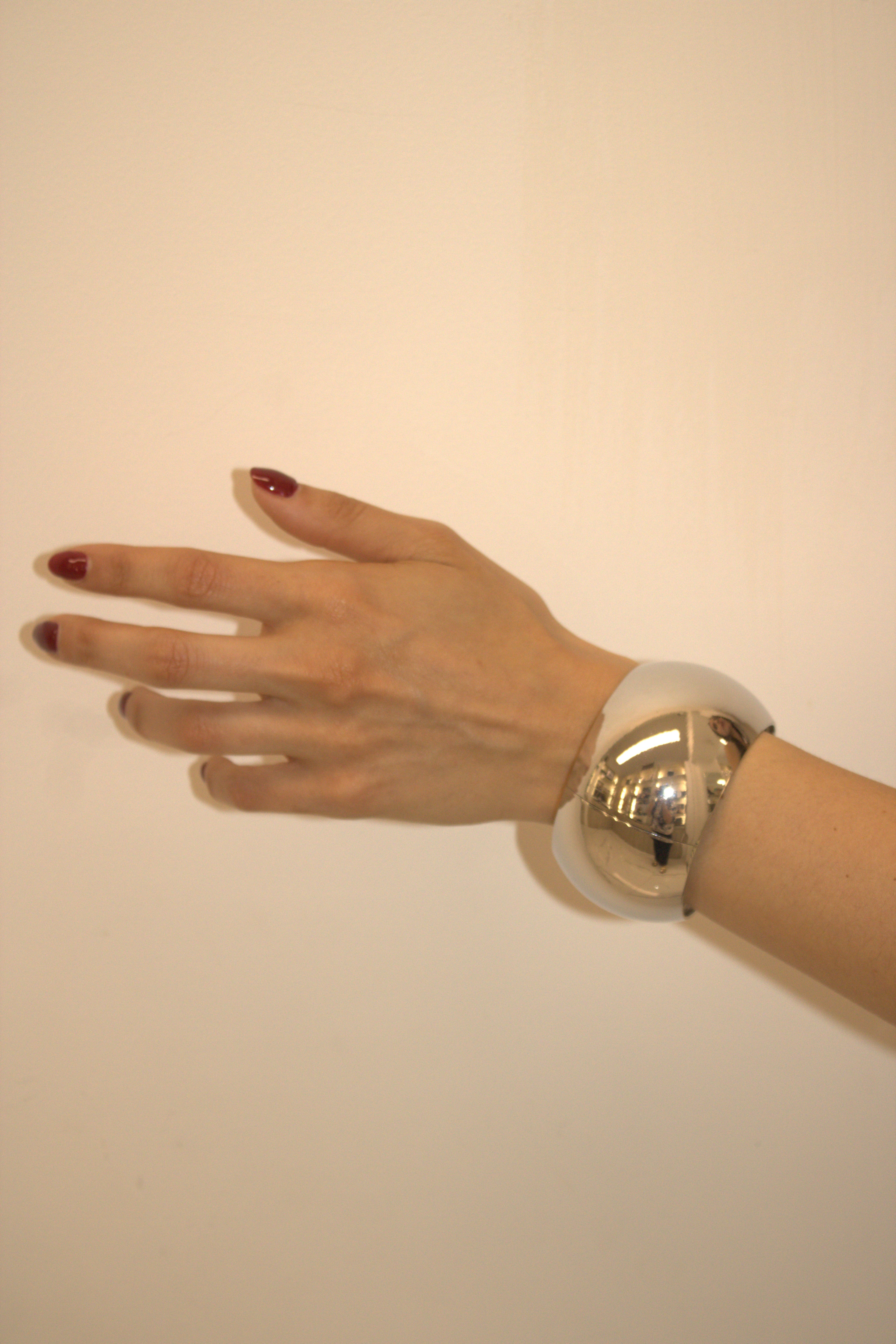 BRACCIALE IN ACCIAIO RIGIDO CUFF BOLD