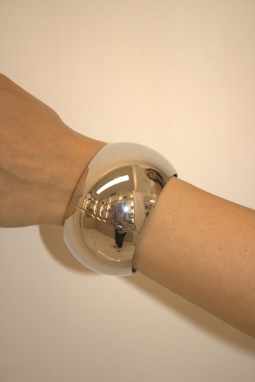 BRACCIALE IN ACCIAIO RIGIDO CUFF BOLD