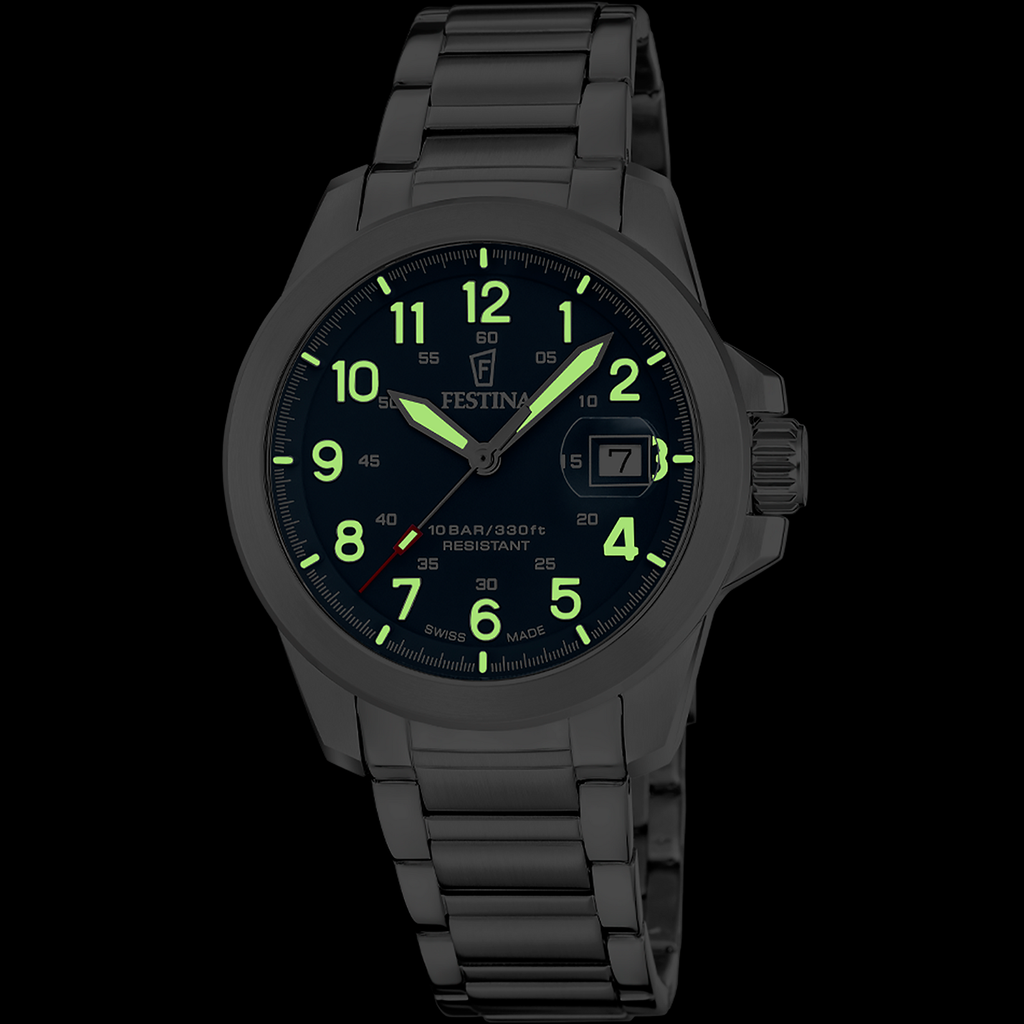 Orologio da uomo Festina Swiss Made Field Watches F20081/2