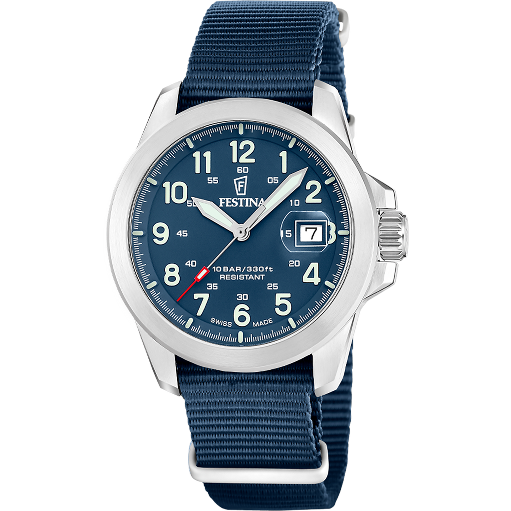 Orologio da uomo Festina Swiss Made Field Watches F20081/2