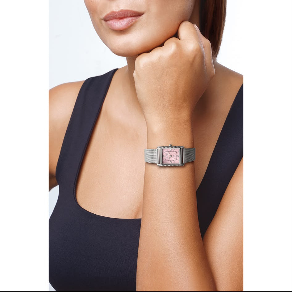 RULE orologio con cassa e bracciale mesh in metallo