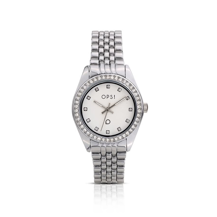 SPORT LUX orologio con cassa e bracciale in metallo