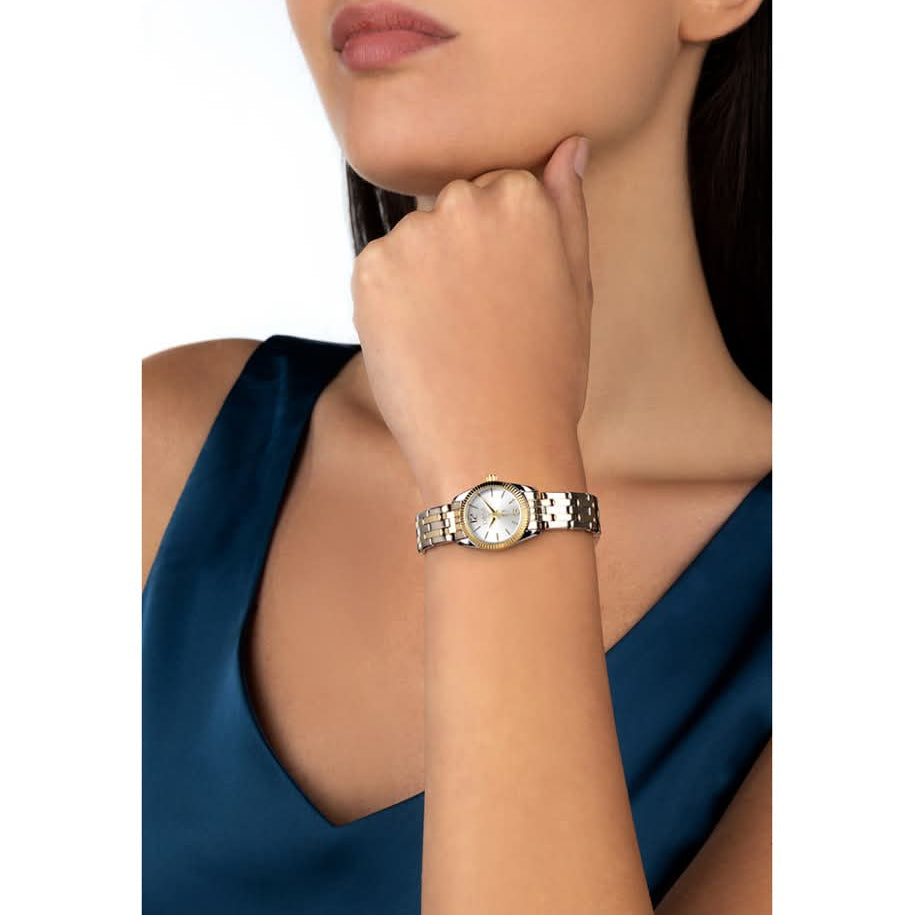 CLASSY orologio con cassa e bracciale in metallo