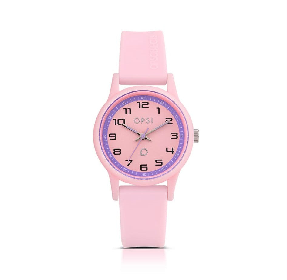 SILICON SPORT orologio con cassa in plastica e bracciale silicone colorato