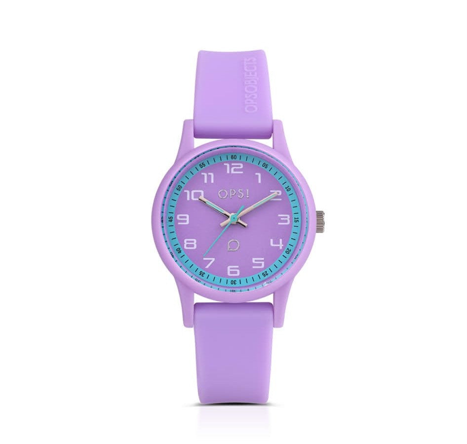 SILICON SPORT orologio con cassa in plastica e bracciale silicone colorato