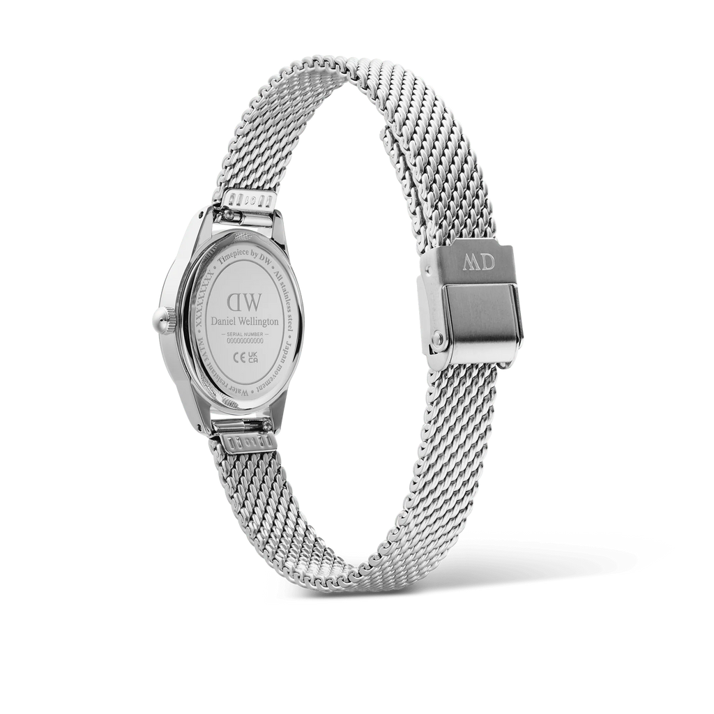 Ophelia Mini Mesh Bianco Argento