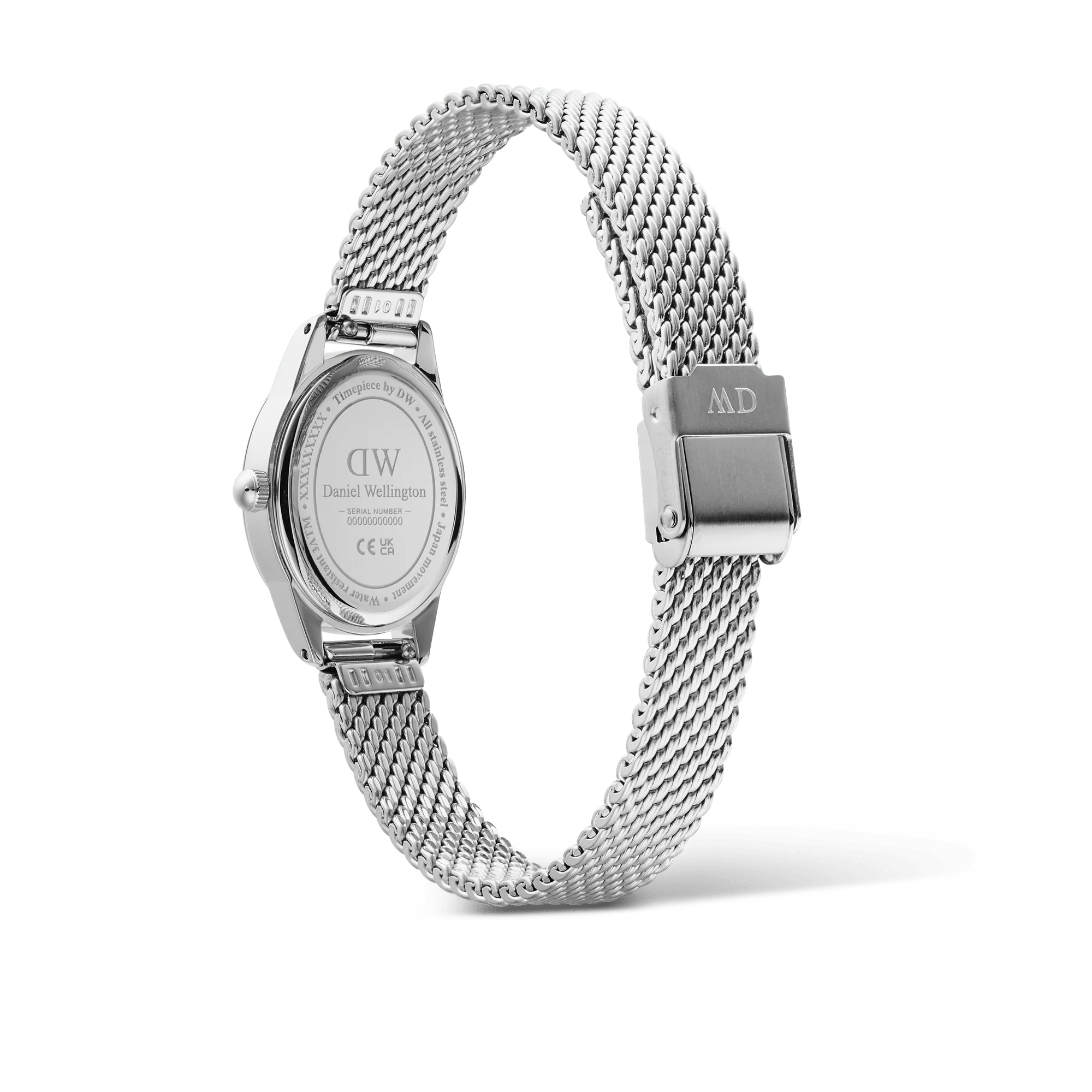 Ophelia Mini Mesh Bianco Argento