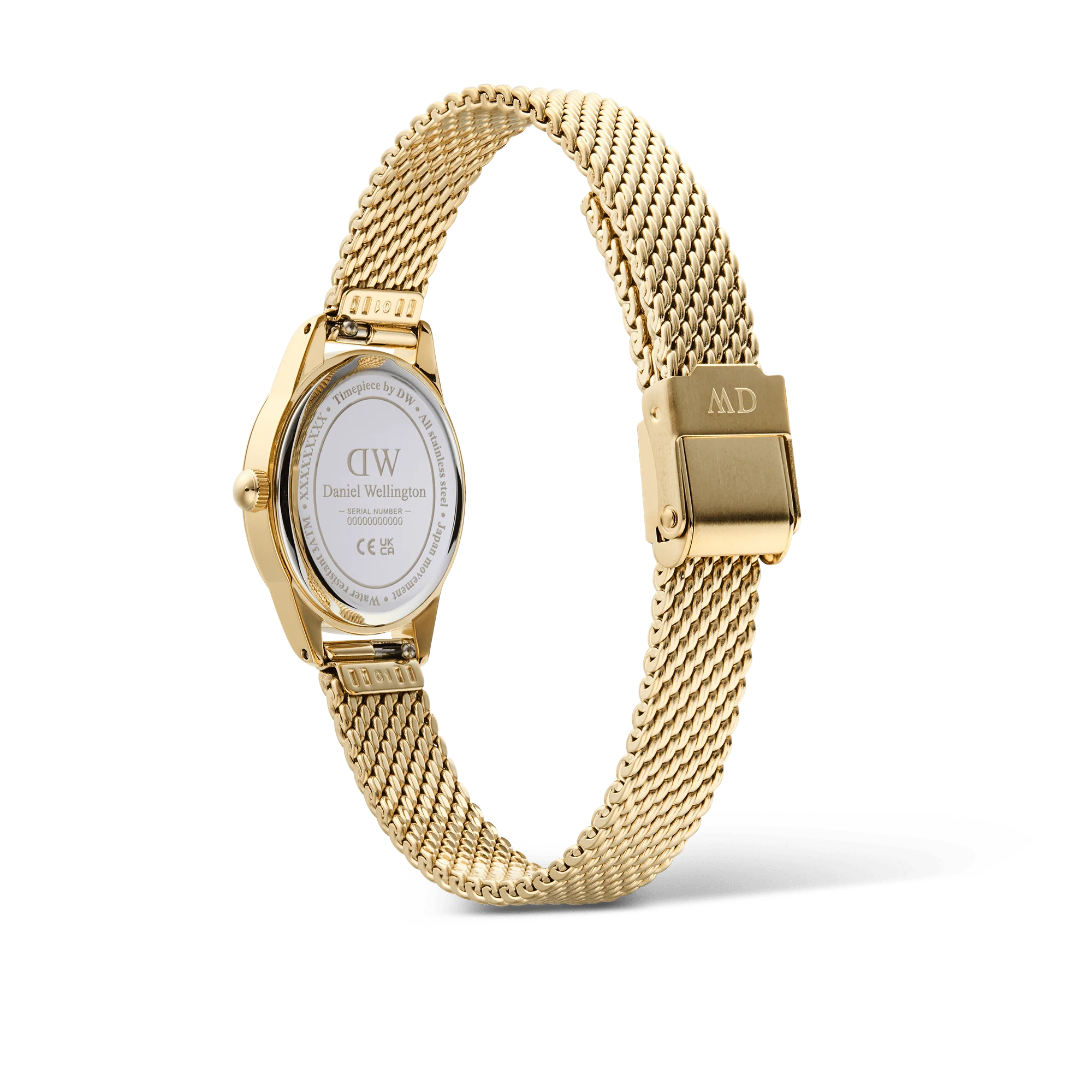 Ophelia Mini Mesh Bianco Oro