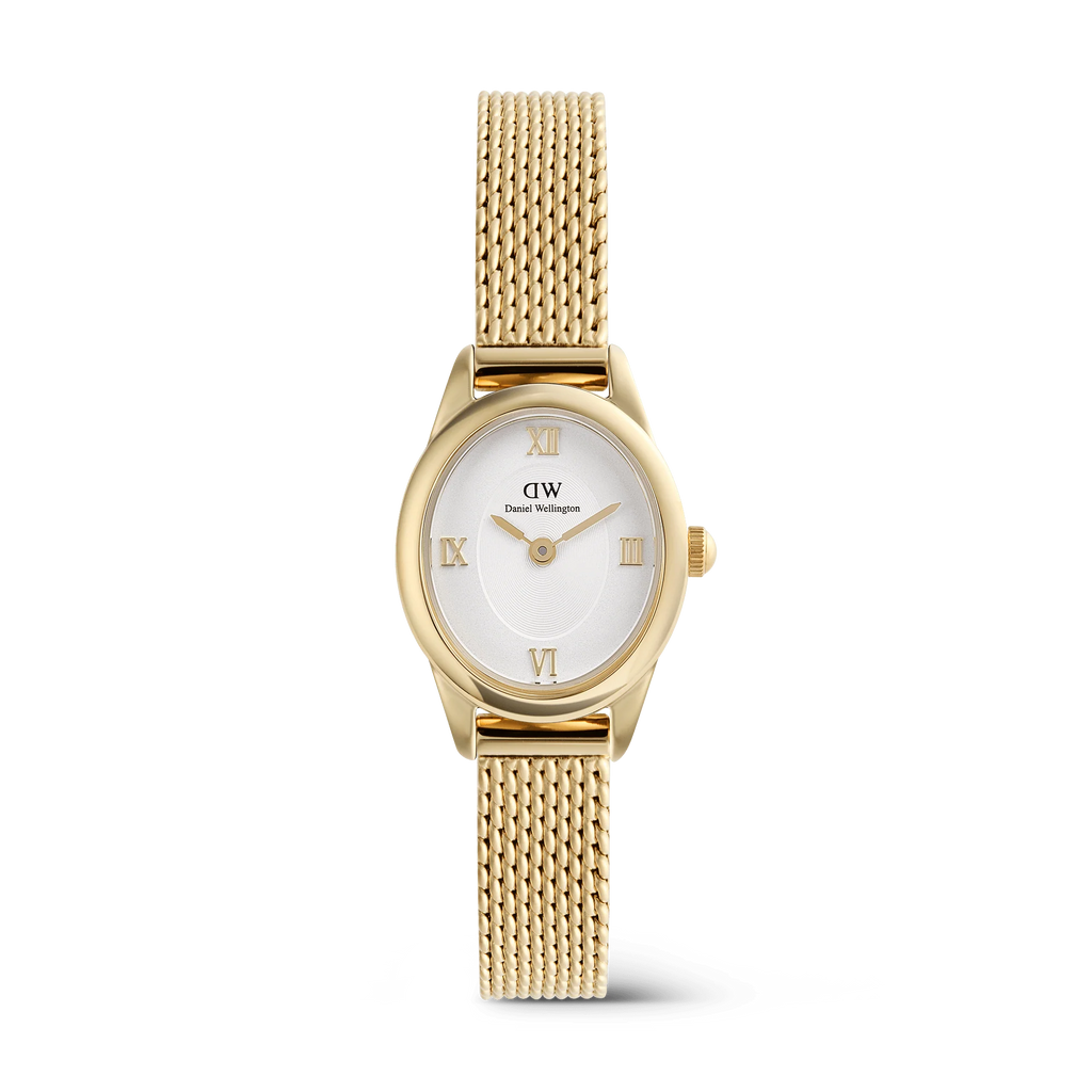 Ophelia Mini Mesh Bianco Oro