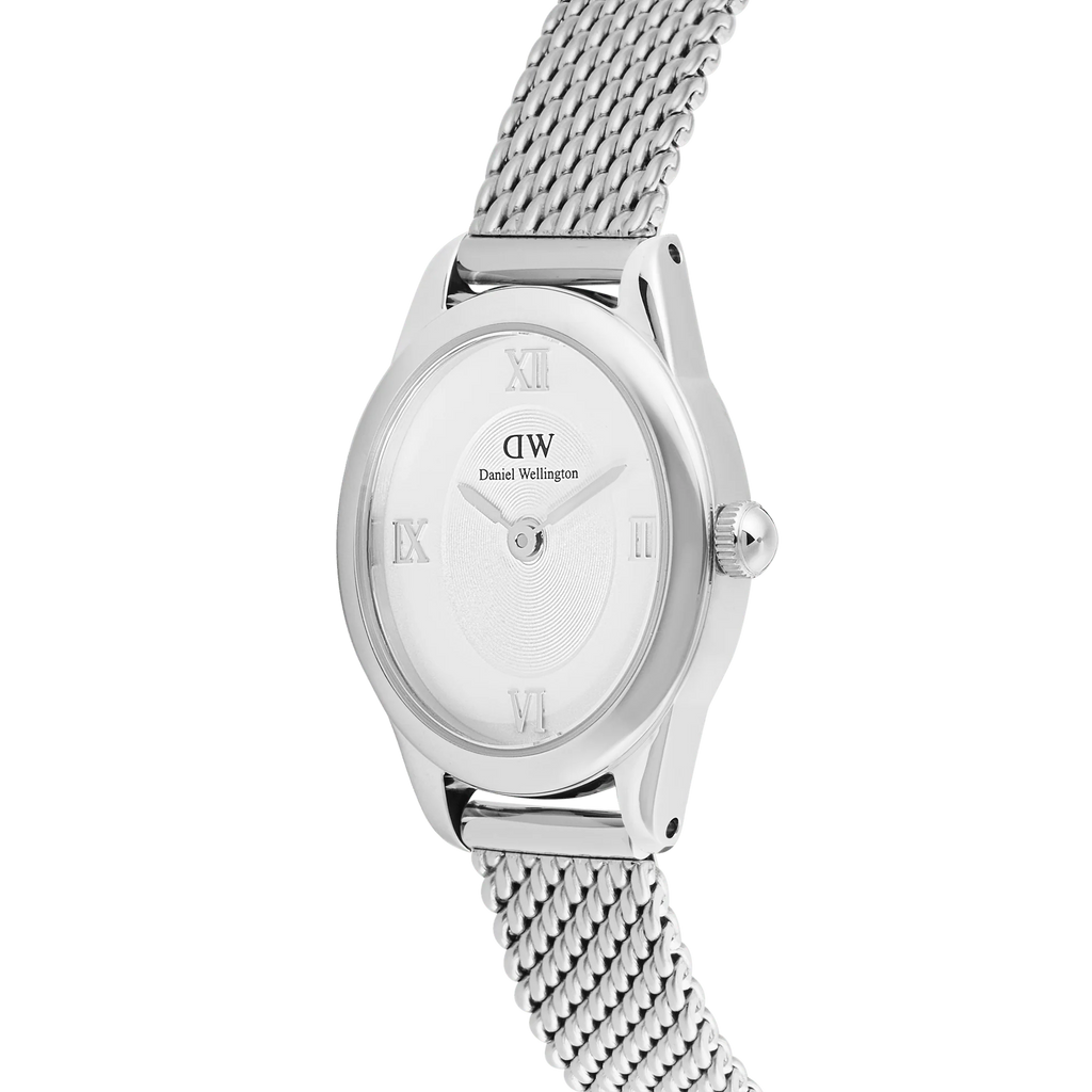 Ophelia Mini Mesh Bianco Argento