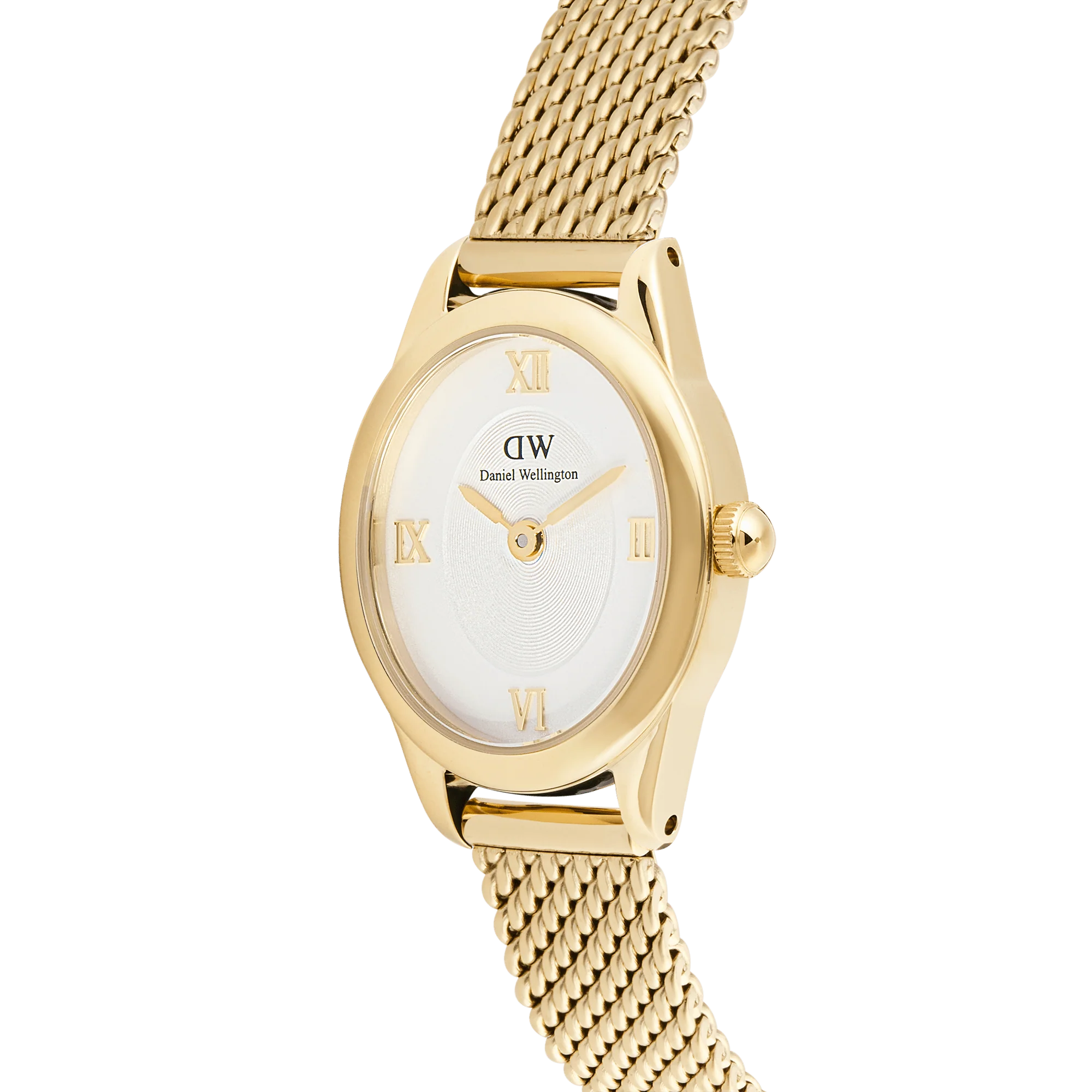 Ophelia Mini Mesh Bianco Oro