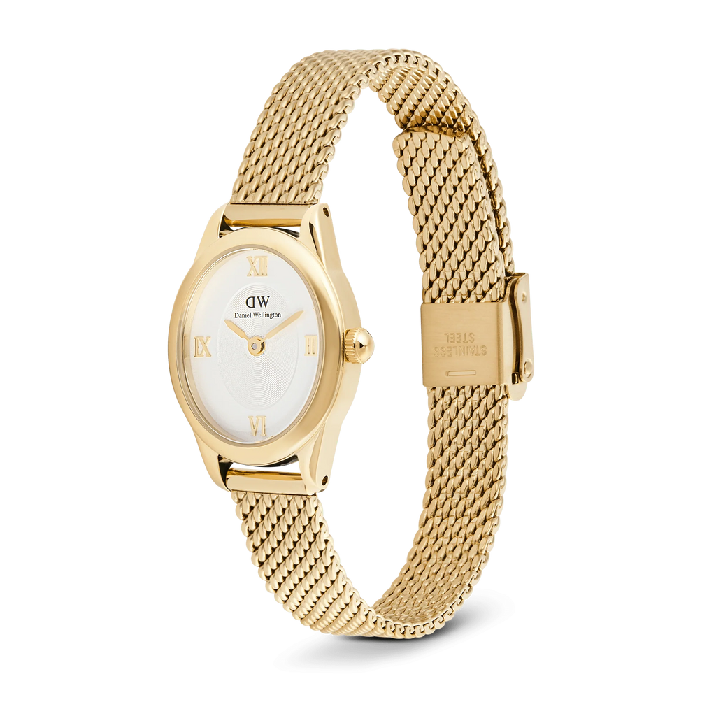 Ophelia Mini Mesh Bianco Oro