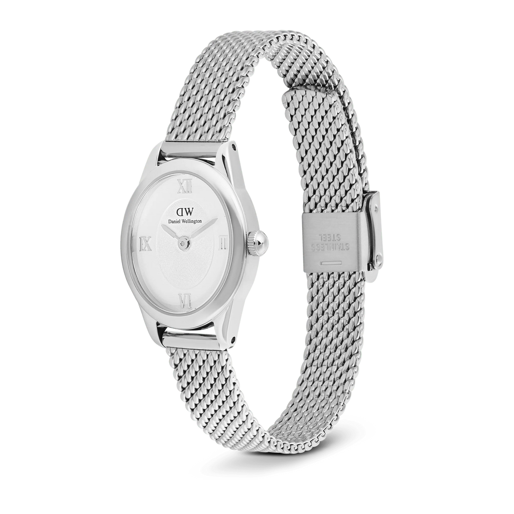 Ophelia Mini Mesh Bianco Argento